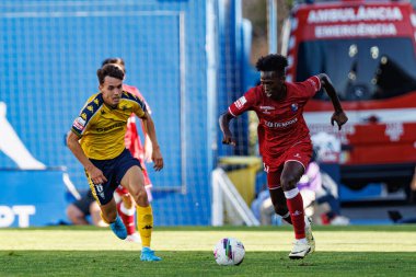 Jandro Orellana, Felix Correia Liga Portekiz maçında Estoril Praia ve Gil Vicente FC takımları arasında Estadio Antonio Coimbra da Mota 'da görüldü.