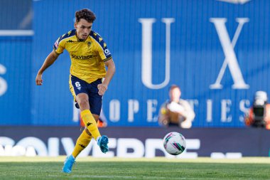 Jandro Orellana, Liga Portekiz maçı sırasında Estoril Praia ve Gil Vicente FC takımları arasında Estadio Antonio Coimbra da Mota 'da görüldü.