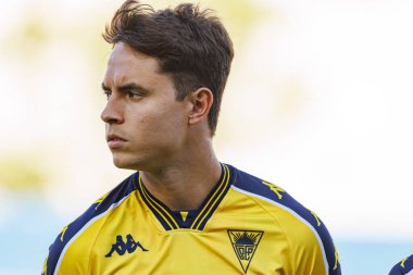 Vinicius Zanocelo, Liga Portekiz maçı sırasında GD Estoril Praia ve Gil Vicente FC takımları arasında Estadio Antonio Coimbra da Mota 'da görüldü.