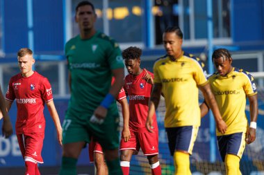 Felix Correia, Liga Portekiz maçı sırasında Estoril Praia ve Gil Vicente FC takımları arasında Estadio Antonio Coimbra da Mota 'da görüldü.