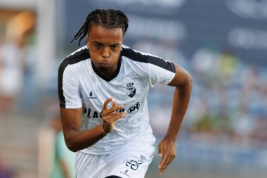 Liga Portekiz maçında Estadio Algarve 'deki SC Farense ve Sporting CP takımları arasında rekabet görüldü (Maciej Rogowski)