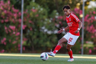 Diogo Spencer Liga Portekiz 2 maçında Benfica B ve SCU Torreense takımları arasında Benfica Kampüsü 'nde görüldü.