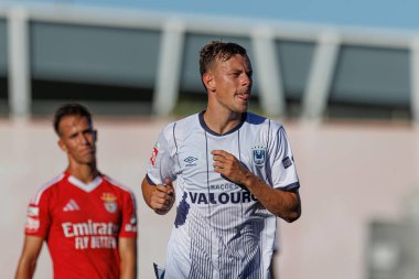 Javi Vazquez, Liga Portekiz 2 maçında Benfica B ve SCU Torreense takımları arasında Benfica Kampüsü 'nde görüldü.