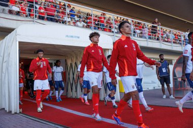 Joao Rego, Rafael Luis Liga Portekiz 2 maçında Benfica B ve SCU Torreense takımları arasında Benfica Kampüsü 'nde görüldü.