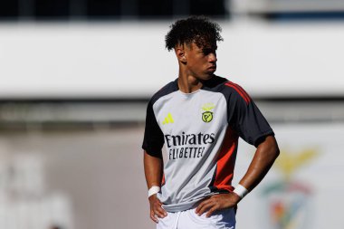 Diogo Spencer Liga Portekiz 2 maçında Benfica B ve SCU Torreense takımları arasında Benfica Kampüsü 'nde görüldü.