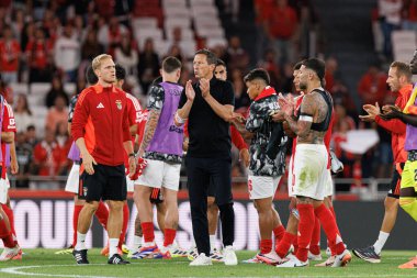 Roger Schmidt, Liga Portekiz maçı sırasında Estadio Da Luz 'da SL Benfica ve CF Estrela Amadora (Maciej Rogowski)