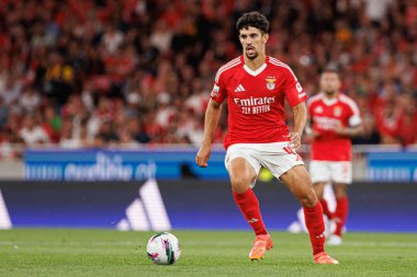 Tomas Araujo, Liga Portekiz maçı sırasında Estadio Da Luz 'da SL Benfica ve CF Estrela Amadora takımları arasında görüldü (Maciej Rogowski)