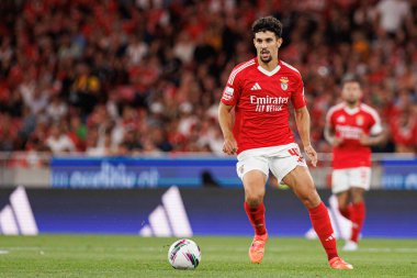 Tomas Araujo, Liga Portekiz maçı sırasında Estadio Da Luz 'da SL Benfica ve CF Estrela Amadora takımları arasında görüldü (Maciej Rogowski)