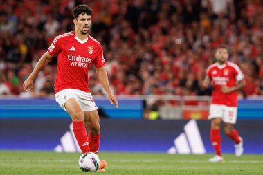 Tomas Araujo, Liga Portekiz maçı sırasında Estadio Da Luz 'da SL Benfica ve CF Estrela Amadora takımları arasında görüldü (Maciej Rogowski)