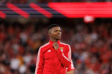 Florentino Luis, Liga Portekiz maçı sırasında Estadio Da Luz 'da SL Benfica ve CF Estrela Amadora takımları arasında görüldü (Maciej Rogowski)
