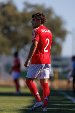 Guilherme Peixoto, Liga Revelacao maçında Estadio Aurelio Pereira 'daki SL Benfica ve Sporting CP takımları arasında görüldü.