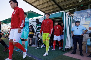 Arnas Voitinovicius, Liga Revelacao maçında Estadio Aurelio Pereira 'da Sporting CP ve SL Benfica takımları arasında görüldü.