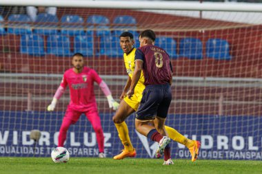 Leo Azevedo, Liga Portekiz 2 maçında SCU Torreense ve Portimonense SC takımları arasında görüldü (Maciej Rogowski)