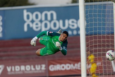 Lucas Paes Liga Portekiz 2 maçında SCU Torreense ve Portimonense SC takımları arasında görüldü (Maciej Rogowski)