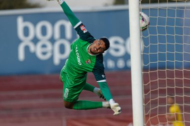 Lucas Paes Liga Portekiz 2 maçında SCU Torreense ve Portimonense SC takımları arasında görüldü (Maciej Rogowski)