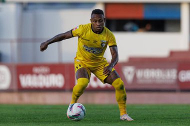 Liga Portekiz maçında SCU Torreense ve Portimonense SC takımları arasında Paulo Vitor görüldü (Maciej Rogowski)