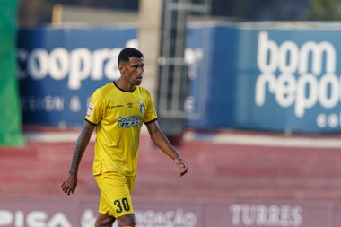 Jefferson Maciel, Liga Portekiz 2 maçında SCU Torreense ve Portimonense SC takımları arasında görüldü (Maciej Rogowski)