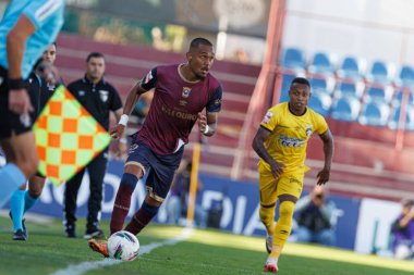 Dani Bolt, Liga Portekiz 2 maçında SCU Torreense ve Portimonense SC takımları arasında görüldü (Maciej Rogowski)