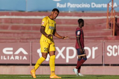 Jefferson Maciel, Liga Portekiz 2 maçında SCU Torreense ve Portimonense SC takımları arasında görüldü (Maciej Rogowski)