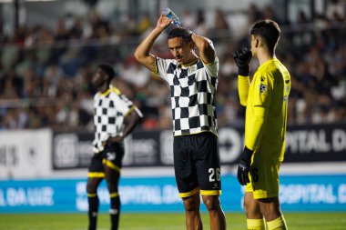 Rodrigo Abascal Liga Portekiz maçı sırasında Estrela Amadora ve Boavista FC takımları arasında Estadio Jose Gomes (Maciej Rogowski)