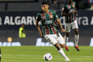 Alan Ruiz, Liga Portekiz maçında Estrela Amadora ve Boavista FC takımları arasında Estadio Jose Gomes 'de (Maciej Rogowski)