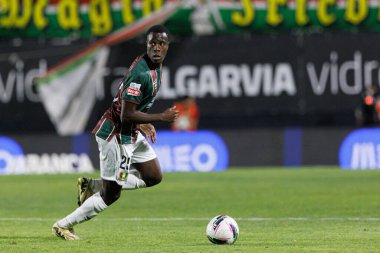 Nilton Varela, Liga Portekiz maçı sırasında Estrela Amadora ve Boavista FC takımları arasında Estadio Jose Gomes 'de (Maciej Rogowski)