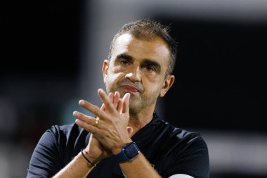 Filipe Martins, Liga Portekiz maçı sırasında Estrela Amadora ve Boavista FC takımları arasında Estadio Jose Gomes 'de (Maciej Rogowski)