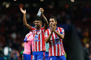 Koke UEFA Şampiyonlar Ligi maçında Atletico de Madrid ve Red Bull Leipzig (Maciej Rogowski) takımları arasında görüldü.)
