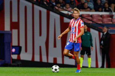 Marcos Llorente UEFA Şampiyonlar Ligi maçında Atletico de Madrid ve Red Bull Leipzig (Maciej Rogowski) takımları arasında görüldü.)