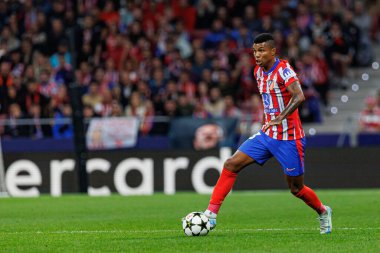 Reinildo Mandava UEFA Şampiyonlar Ligi maçında Atletico de Madrid ve Red Bull Leipzig (Maciej Rogowski)