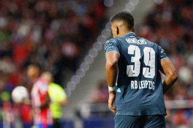 Benjamin Henrichs UEFA Şampiyonlar Ligi maçında Atletico de Madrid ve Red Bull Leipzig (Maciej Rogowski)