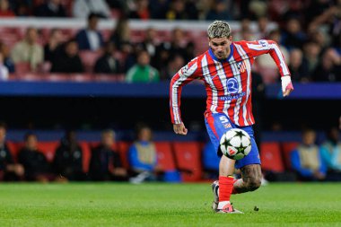Rodrigo de Paul UEFA Şampiyonlar Ligi maçında Atletico de Madrid ve Red Bull Leipzig (Maciej Rogowski) takımları arasında görüldü.)