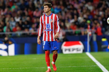 Rodrigo Riquelme UEFA Şampiyonlar Ligi maçında Atletico de Madrid ve Red Bull Leipzig (Maciej Rogowski) takımları arasında görüldü.)