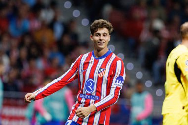 Rodrigo Riquelme UEFA Şampiyonlar Ligi maçında Atletico de Madrid ve Red Bull Leipzig (Maciej Rogowski) takımları arasında görüldü.)