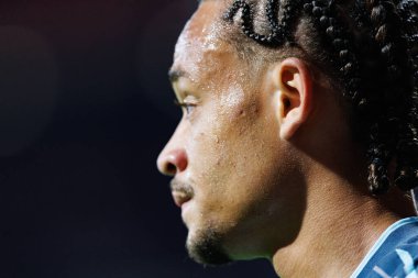 Xavi Simons UEFA Şampiyonlar Ligi maçında Atletico de Madrid ve Red Bull Leipzig (Maciej Rogowski) takımları arasında görüldü.)