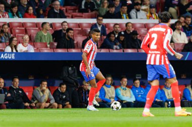 Reinildo Mandava UEFA Şampiyonlar Ligi maçında Atletico de Madrid ve Red Bull Leipzig (Maciej Rogowski)