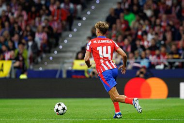 Marcos Llorente UEFA Şampiyonlar Ligi maçında Atletico de Madrid ve Red Bull Leipzig (Maciej Rogowski) takımları arasında görüldü.)