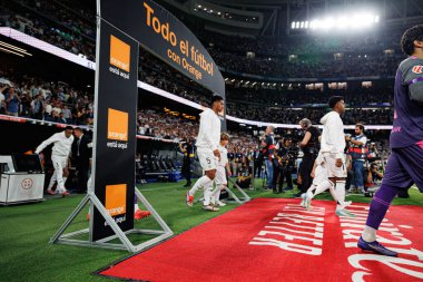 Jude Bellingham, Real Madrid FC ve RCD Espanyol de Barcelona takımları arasında Estadio Santiago Bernabeu (Maciej Rogowski)