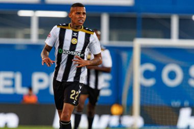 Gustavo Garcia, Liga Portekiz maçı sırasında Estoril Praia ve CD Nacional takımları arasında Estadio Antonio Coimbra da Mota 'da görüldü.