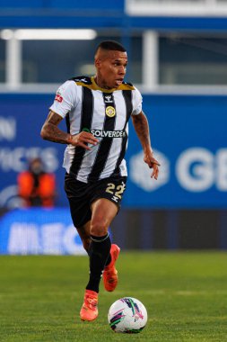 Gustavo Garcia, Liga Portekiz maçı sırasında Estoril Praia ve CD Nacional takımları arasında Estadio Antonio Coimbra da Mota 'da görüldü.