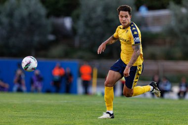 Vinicius Zanocelo, Liga Portekiz maçı sırasında GD Estoril Praia ve CD Nacional takımları arasında Estadio Antonio Coimbra da Mota 'da görüldü.