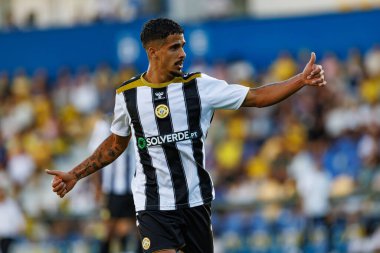 Daniel Penha Liga Portekiz maçı sırasında Estoril Praia ve CD Nacional takımları arasında Estadio Antonio Coimbra da Mota 'da görüldü.
