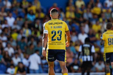 Pedro Alvaro seen  during Liga Portugal game between teams of GD Estoril Praia and CD Nacional at Estadio Antonio Coimbra da Mota