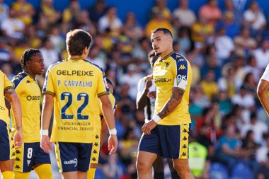 Pedro Alvaro, Liga Portekiz maçı sırasında Estoril Praia ve CD Nacional takımları arasında Estadio Antonio Coimbra da Mota 'da görüldü.