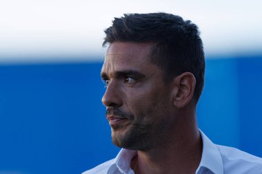 Tiago Margarido, Liga Portekiz maçı sırasında GD Estoril Praia ve CD Nacional takımları arasında Estadio Antonio Coimbra da Mota 'da görüldü.