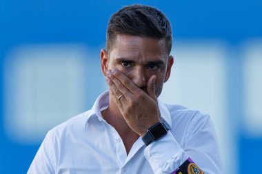 Tiago Margarido, Liga Portekiz maçı sırasında GD Estoril Praia ve CD Nacional takımları arasında Estadio Antonio Coimbra da Mota 'da görüldü.