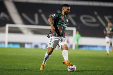Rodrigo Pinho, Liga Portekiz maçı sırasında Estrela Amadora ve Boavista FC takımları arasında Estadio Jose Gomes 'de görüldü.
