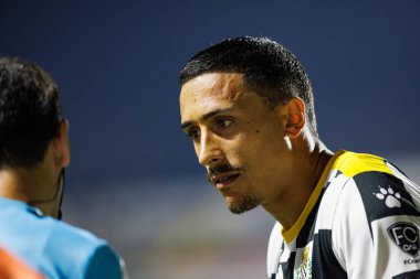 Rodrigo Abascal, Liga Portekiz maçı sırasında Estrela Amadora ve Boavista FC takımları arasında Estadio Jose Gomes 'de görüldü.