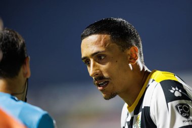 Rodrigo Abascal, Liga Portekiz maçı sırasında Estrela Amadora ve Boavista FC takımları arasında Estadio Jose Gomes 'de görüldü.