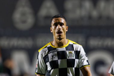 Rodrigo Abascal, Liga Portekiz maçı sırasında Estrela Amadora ve Boavista FC takımları arasında Estadio Jose Gomes 'de görüldü.